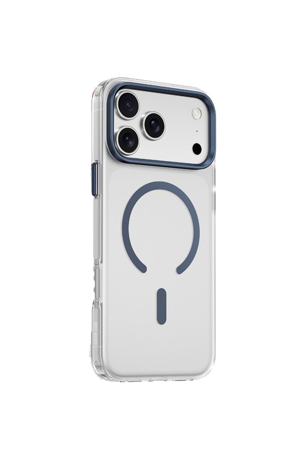 Matte MagSafe Case for iPhone 17 Pro – Camera Protection, Anti-Scratch – Blue Titanium