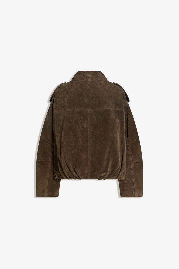 Süet deri ceket - 6