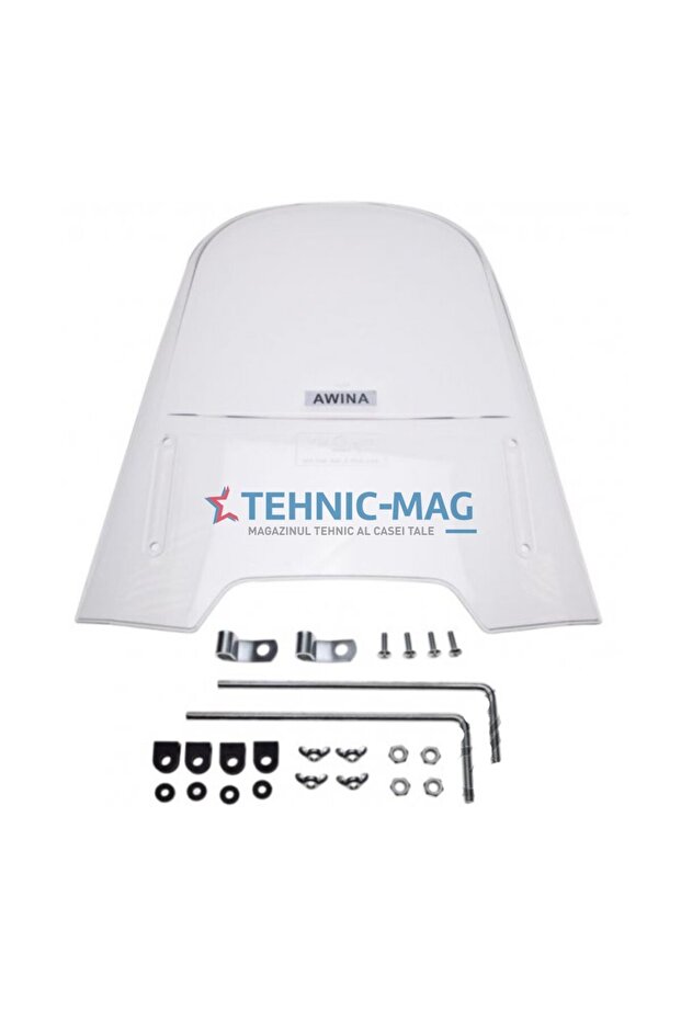 Universal scooter windshield - 1