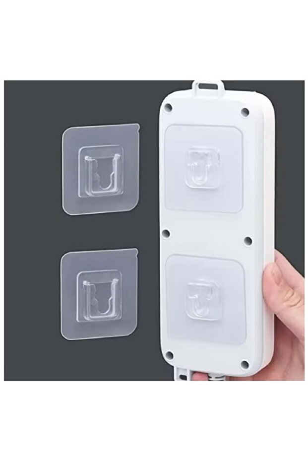 (5+5=10XADET) 5 TAKIM KENDİNDEN YAPIŞKAN BANYO&MUTFAK&DUVAR ÇİFT TARAFLI SABİTLEME - 1