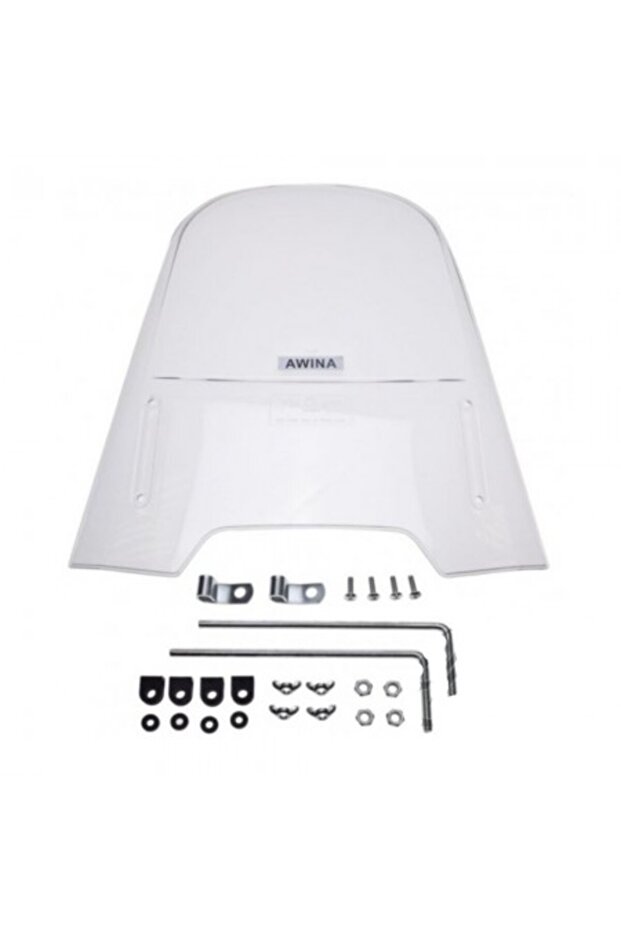 Universal scooter windshield - 2