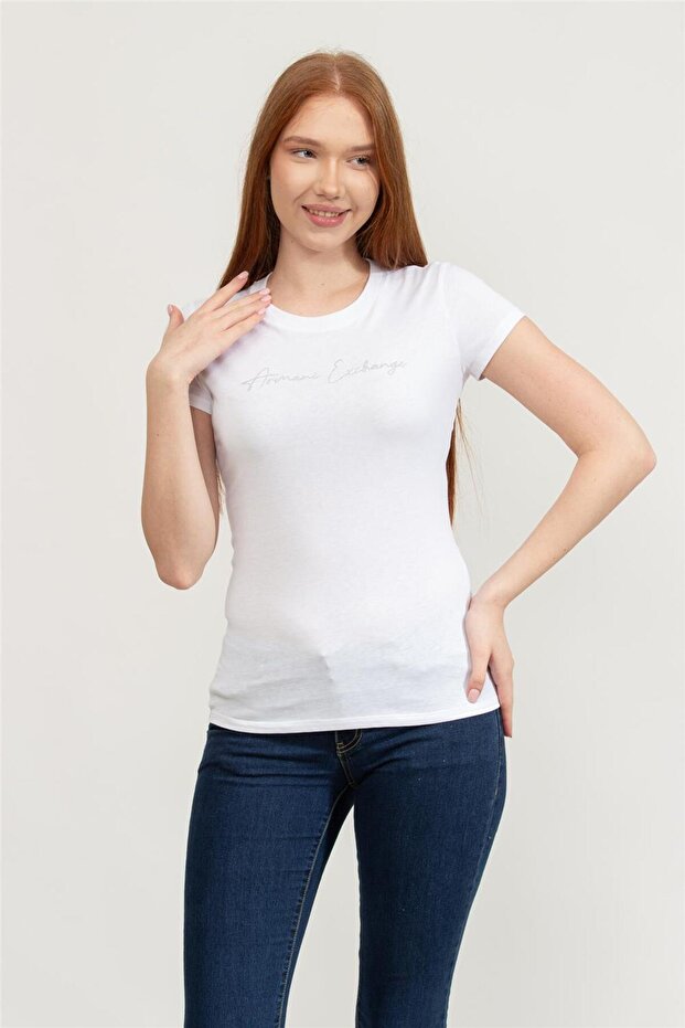 Women's Crew Neck T-Shirt White