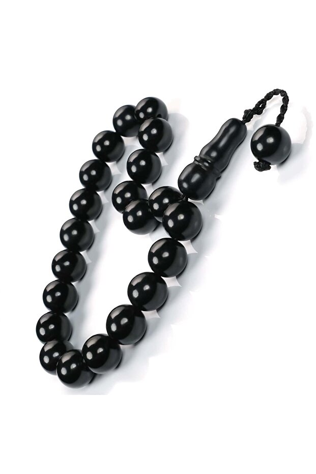 Sade Model Misket Oltu Taşı Tesbih - 1