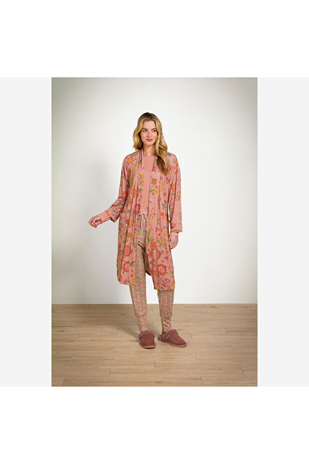 Nisha Mercan Viscose Kimono - 3