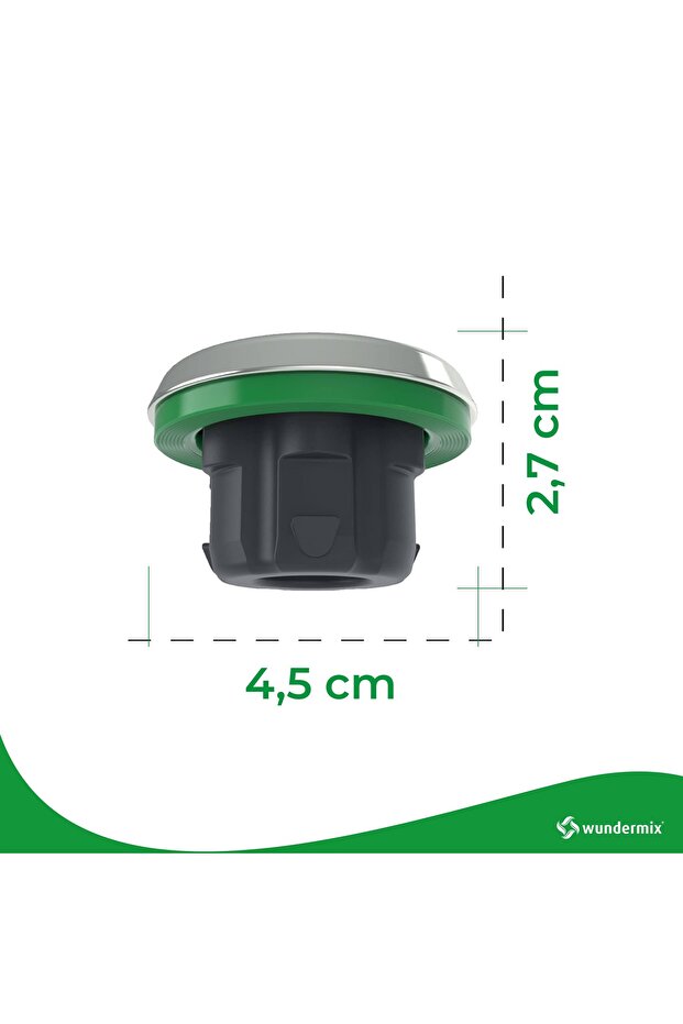 Wundermix WunderCap Thermomix Mutfak Robotu TM7 ve TM6 için Bıçak kapağı - 2