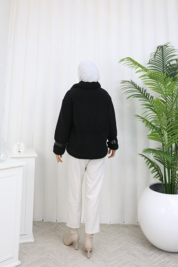 Zippered Teddyy Jacket - 7