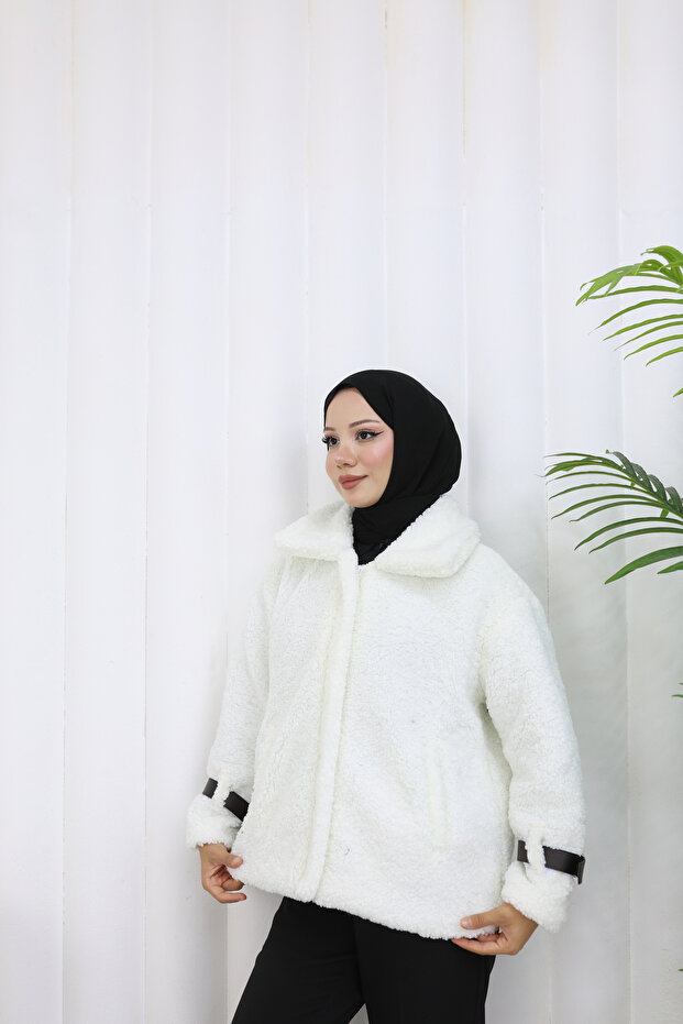 Zippered Teddyy Jacket - 7