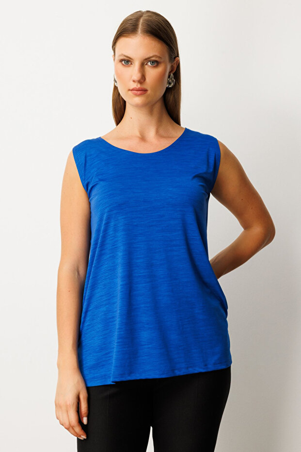 بلوزة أساسية بلا أكمام - 1