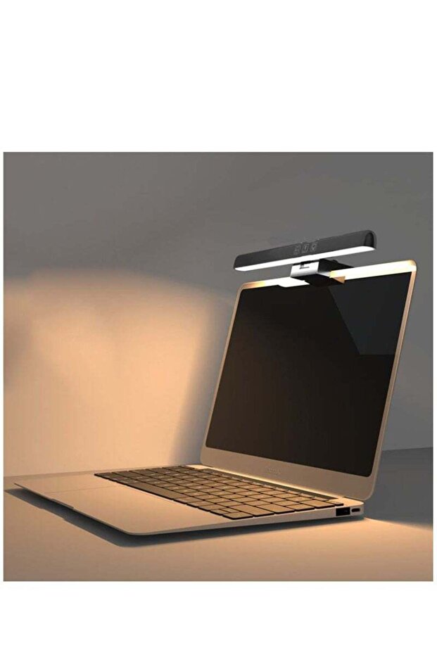 Monitor Light Bar for Flat/Curved Screen, LED Eye Caring Lamp, Laptop Clip Light for Office