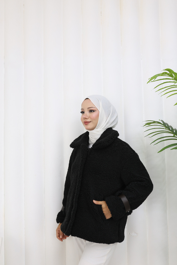 Zippered Teddyy Jacket - 4