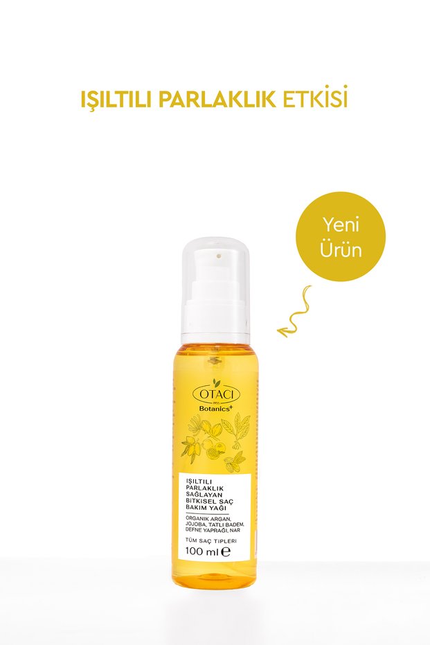Herbal Hair Care Oil That Provides a Sparkling Shine - All Hair Types