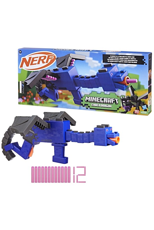 Minecraft Ender Dragon Blaster - 12 βελάκια - 2