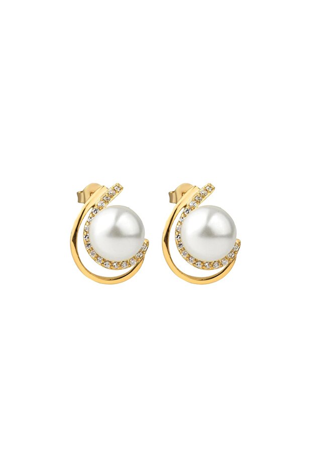 Jewelled Pearl Earrings