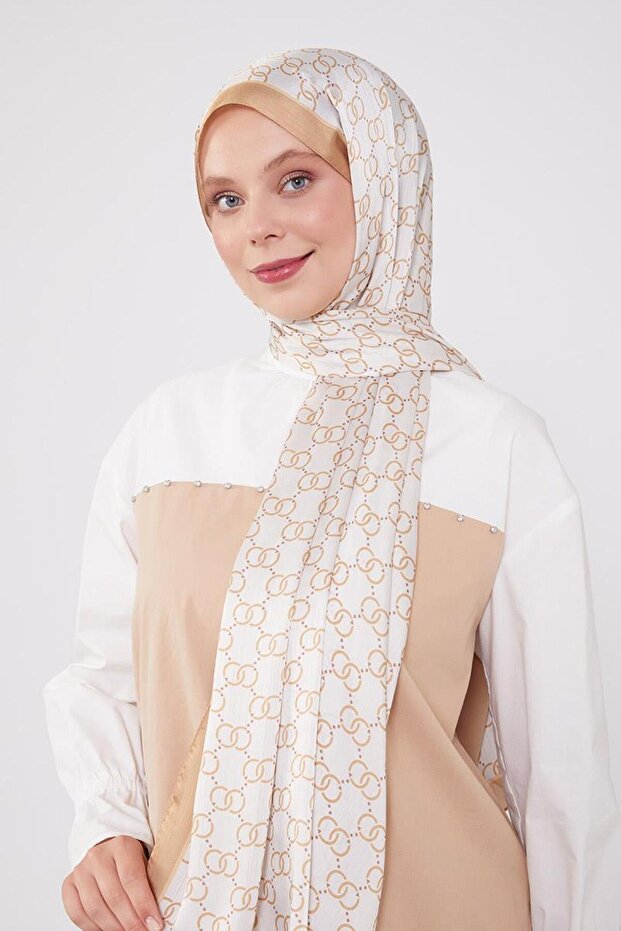 Gold Ring Pattern Brand Shawl