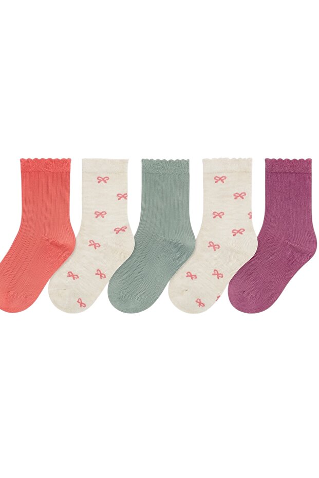 5 Pack of Children's Cotton Socks