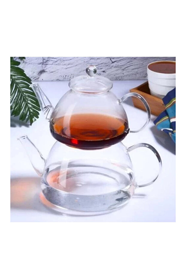 KYE2066 Cam Çaydanlık - 1