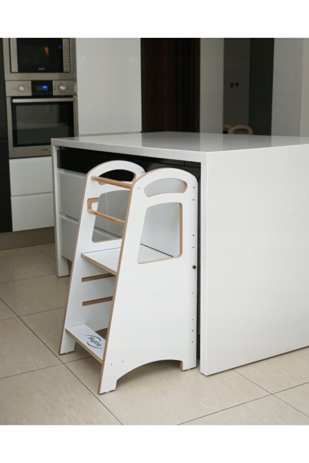 Kitchen helper for children Kitchen helper White Solid Adjustable Polish - 15