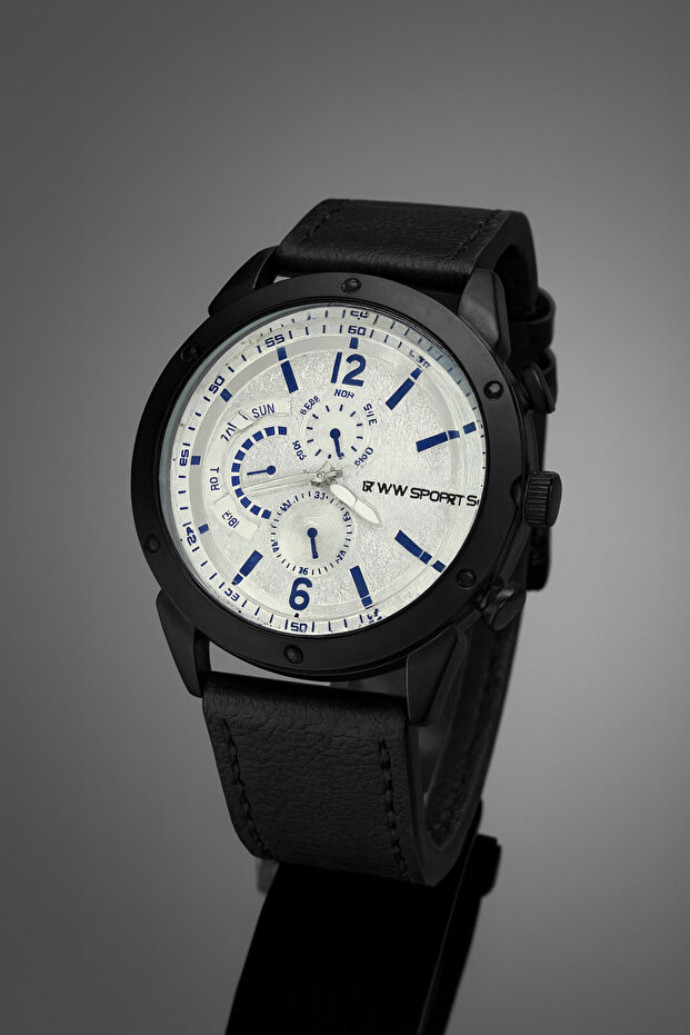 Leather Cord Luxury Men's Wristwatch