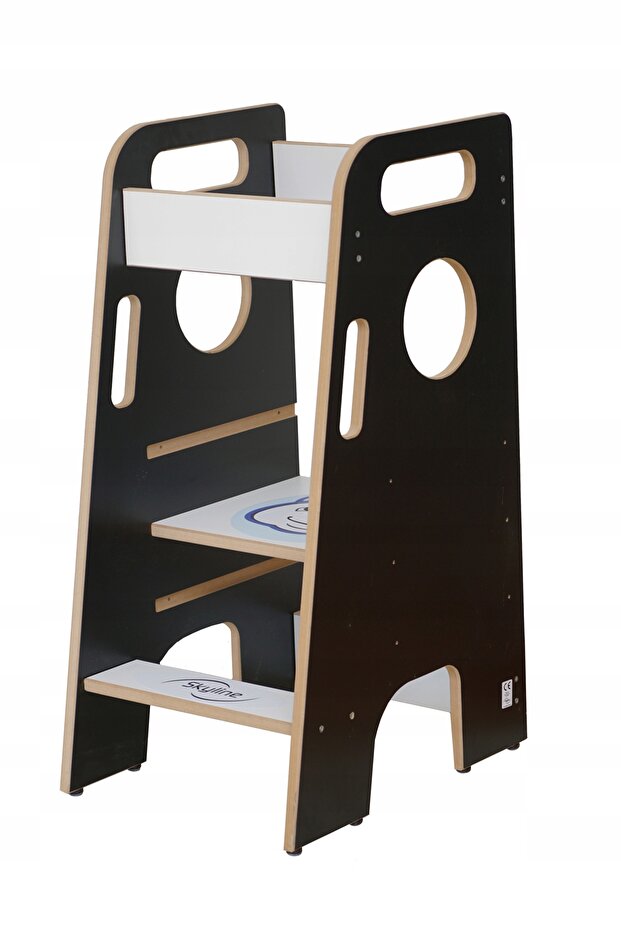 Kitchen helper for children Solid Black Adjustable PL - 15