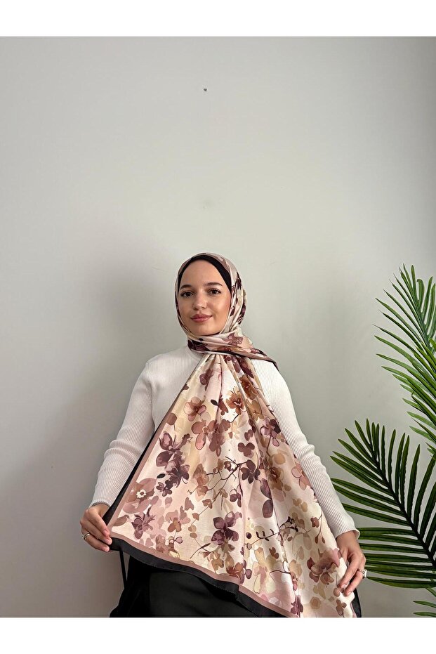 Soft Cotton Patterned Shawl Elegance Series - 7