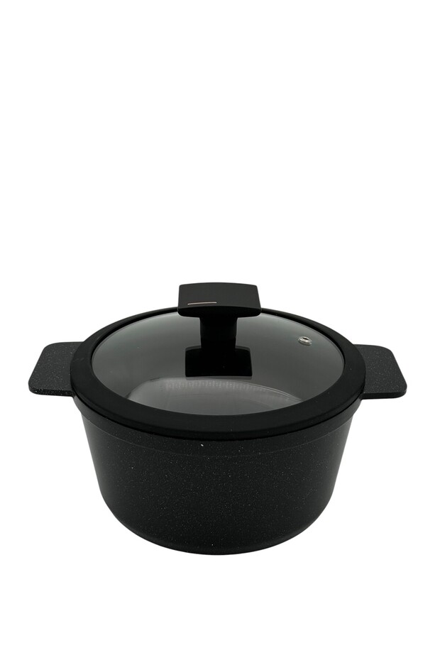 طقم أواني طهي بي آند دي 7 قطع باللون الأسود - 4