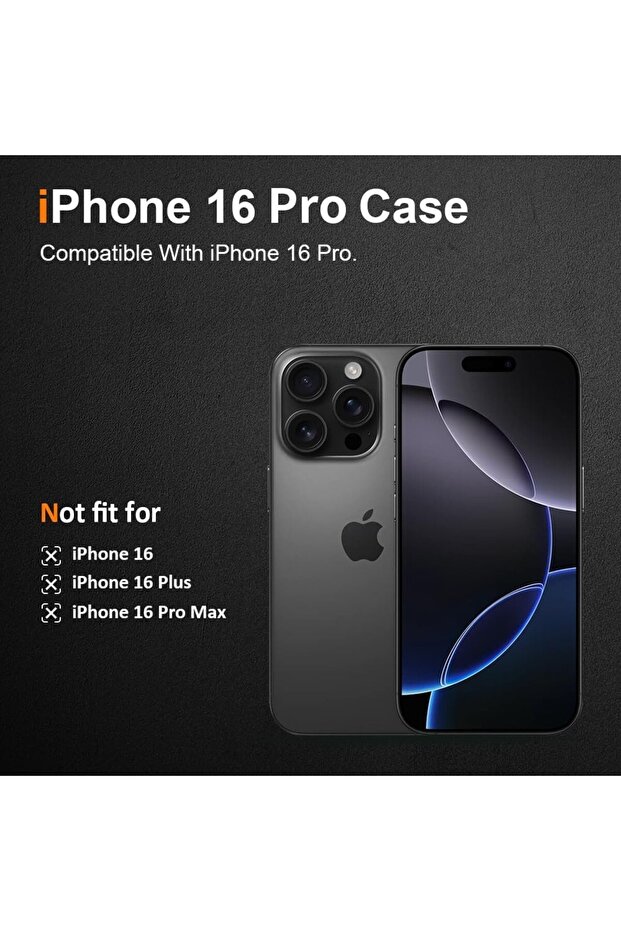 Silicone Protective Case for iPhone 16 Pro - 6