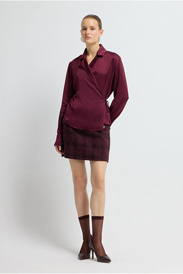 Bağlamalı Bluz - 3