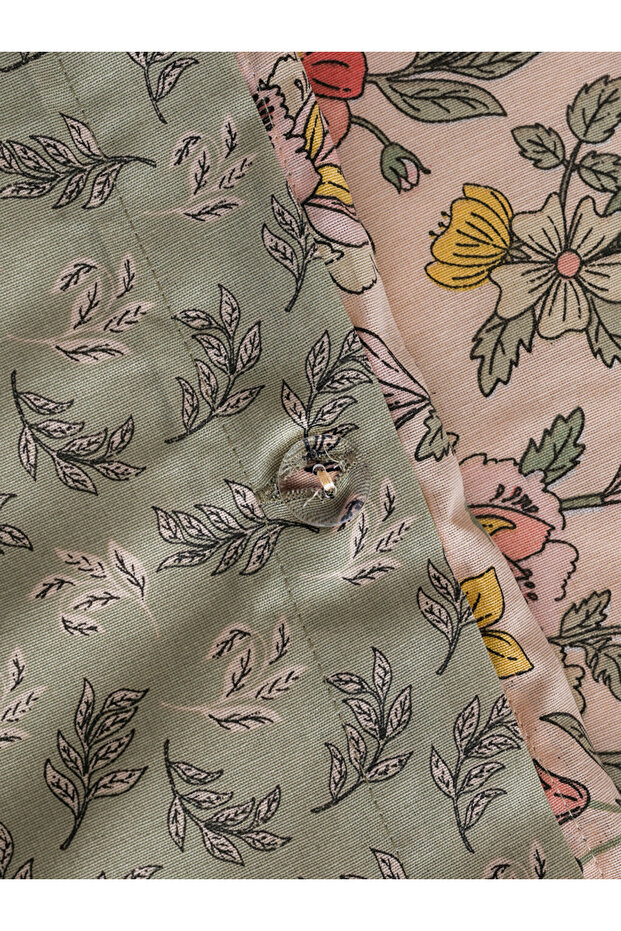 RENKLİMAĞAZADAN LCW HOME Karışık Çiçek Baskılı Tek Kişilik Nevresim Seti - 6