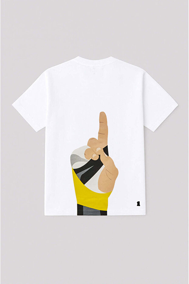 تي شيرت أبيض KB9 - 1