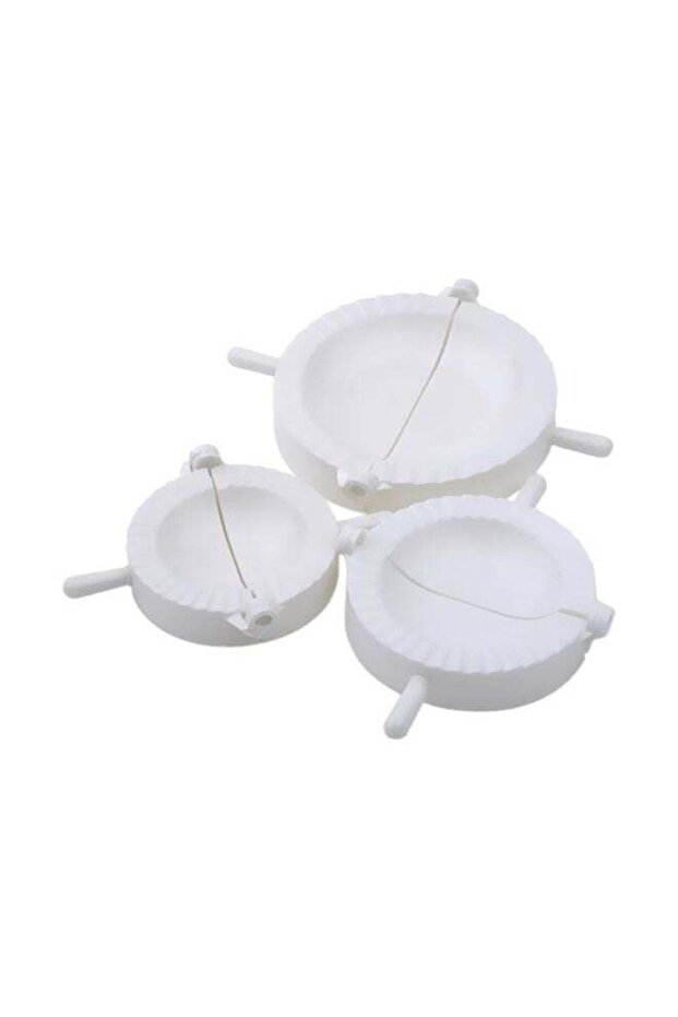 قالب زلابية أبيض مكون من 3 قطع - 1