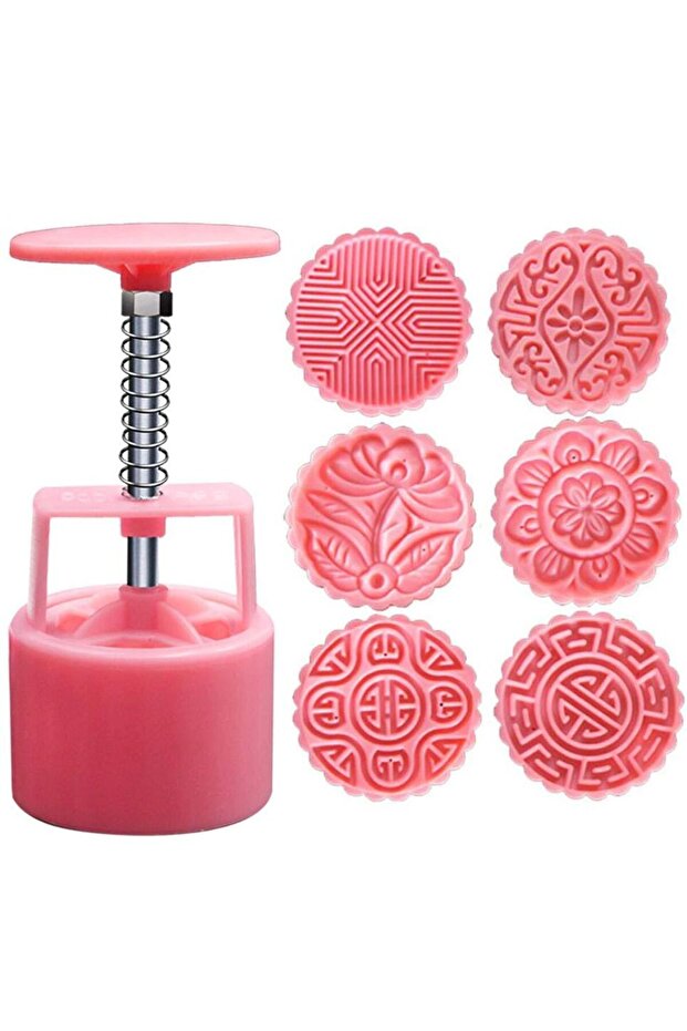 New in Practical and Durable Strong Mooncake Mold Mid-Autumn Festival Hand Press Moon Cake Cutter M