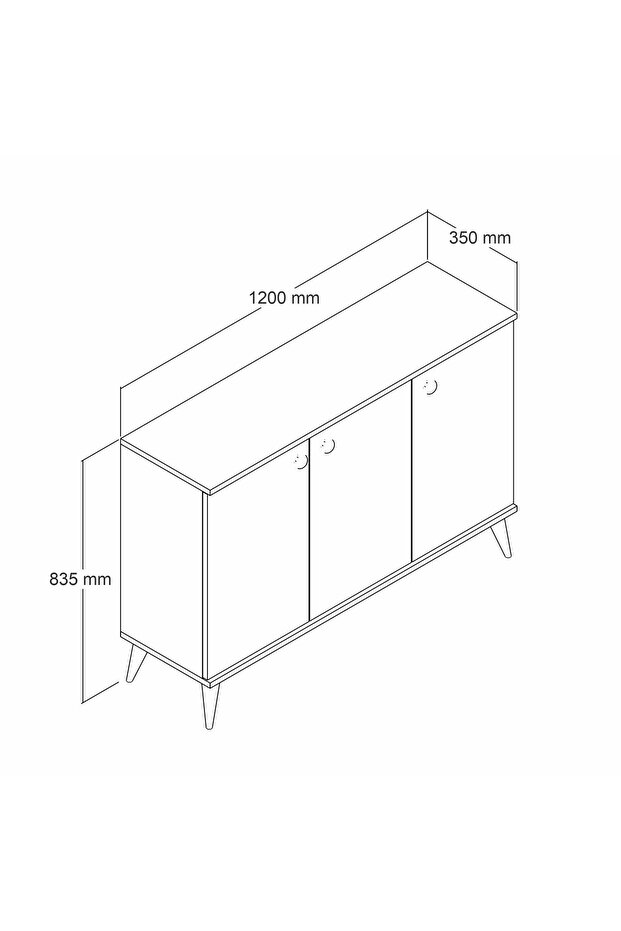 BOHEM 120 CM KONSOL - 4
