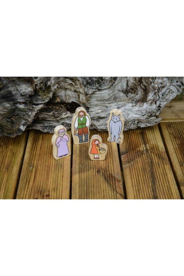 - Little Red Riding Hood Wooden Characters
