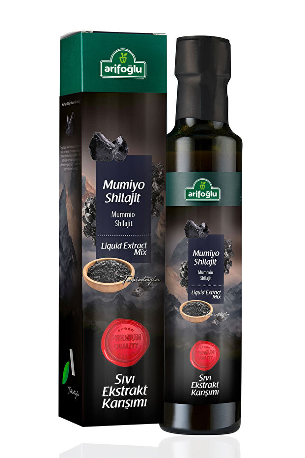 Mumiyo Shilajit Sıvı Ekstraktı 225 ml - 1