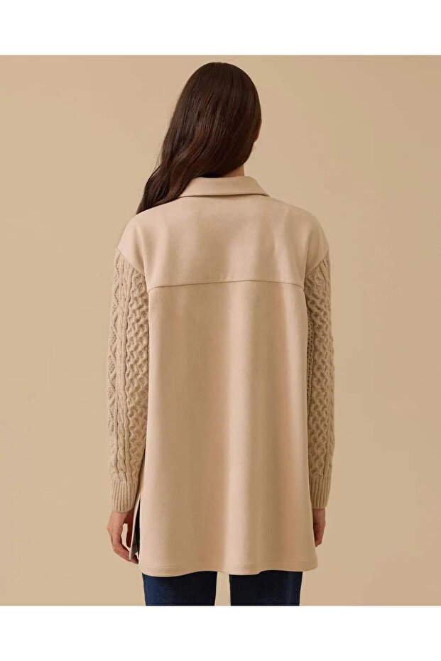 SCL GÖMLEK-252511012 Bej - 3