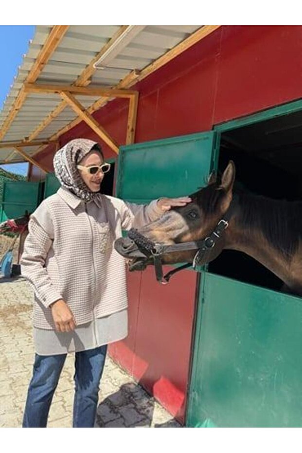 FİLE DETAYLI GÖMLEK MB11.299 Bej - 1