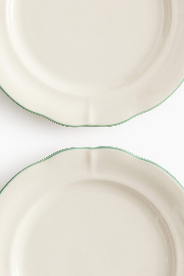 2’li Stoneware Yemek Tabağı - 4