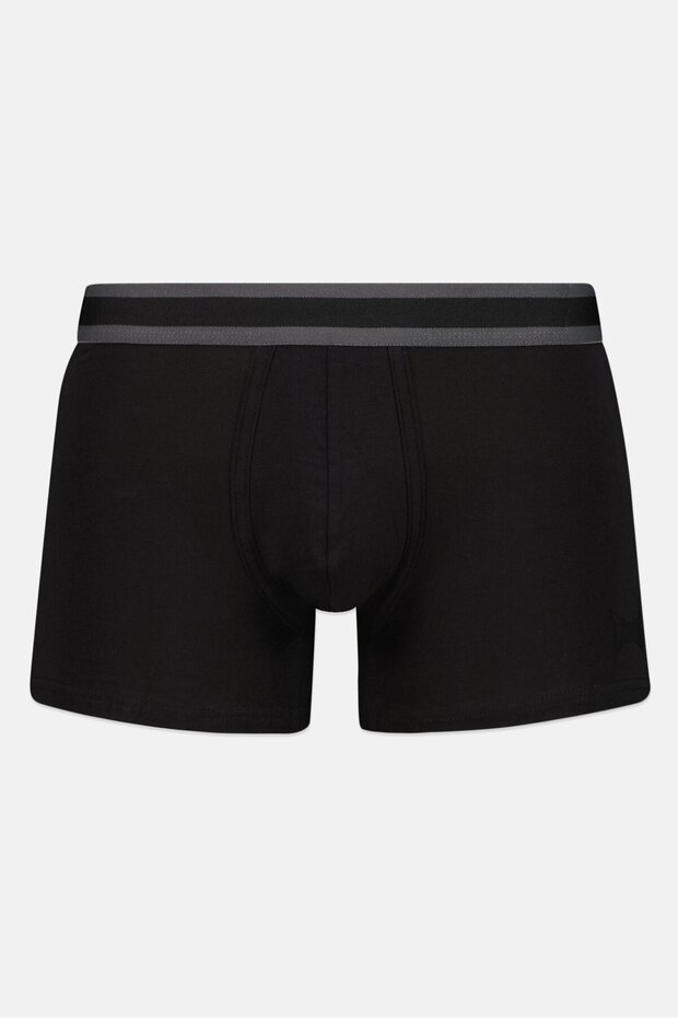 Men 3 Pack Solid Boxer Brief, Multicolor - 6