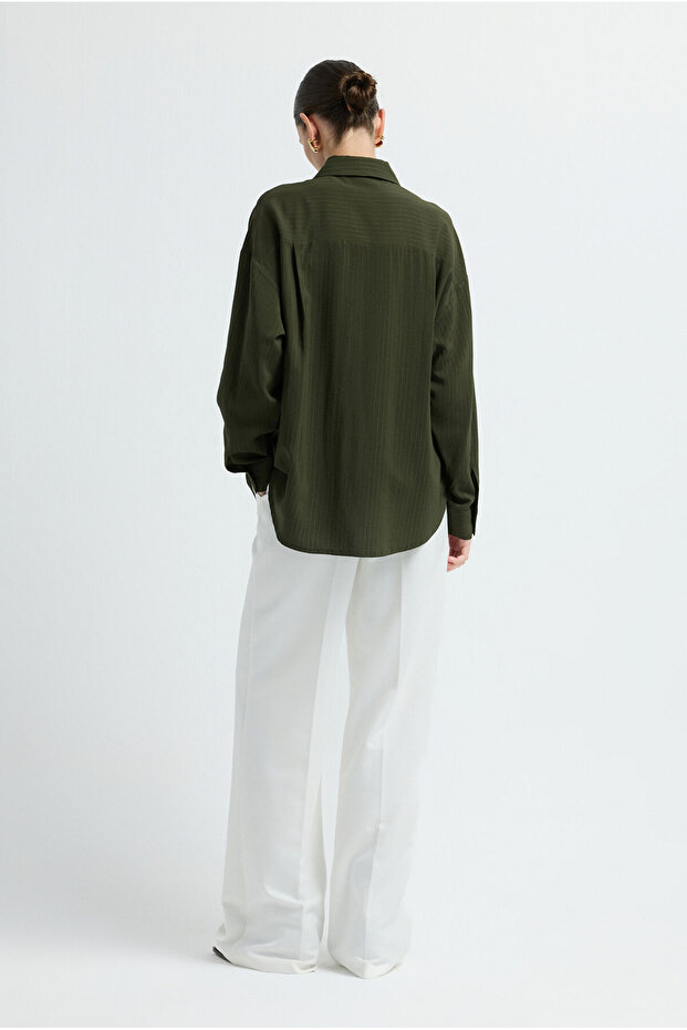 Çizgili Gömlek - 6