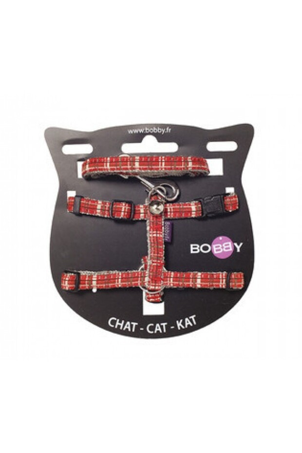 SAFE KILT CAT HARNESS & LEAD RED - XS (28 CM) For Cat
