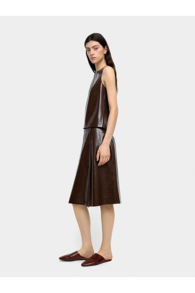 Deri Efektli Üst - 3