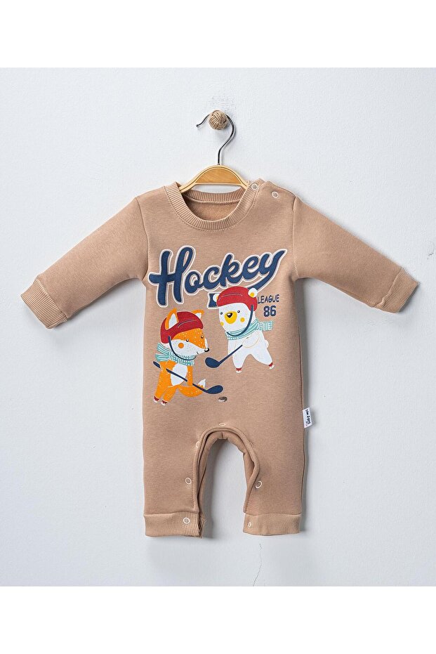 Printed Winter Baby Boy Jumpsuit