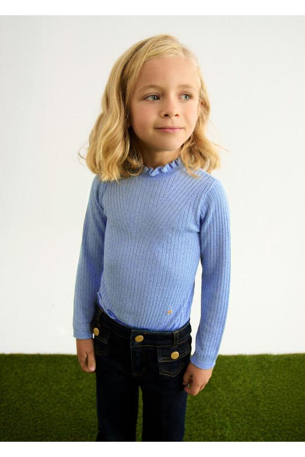 Mayoral Abel&Lula Girl's Sweater Blue