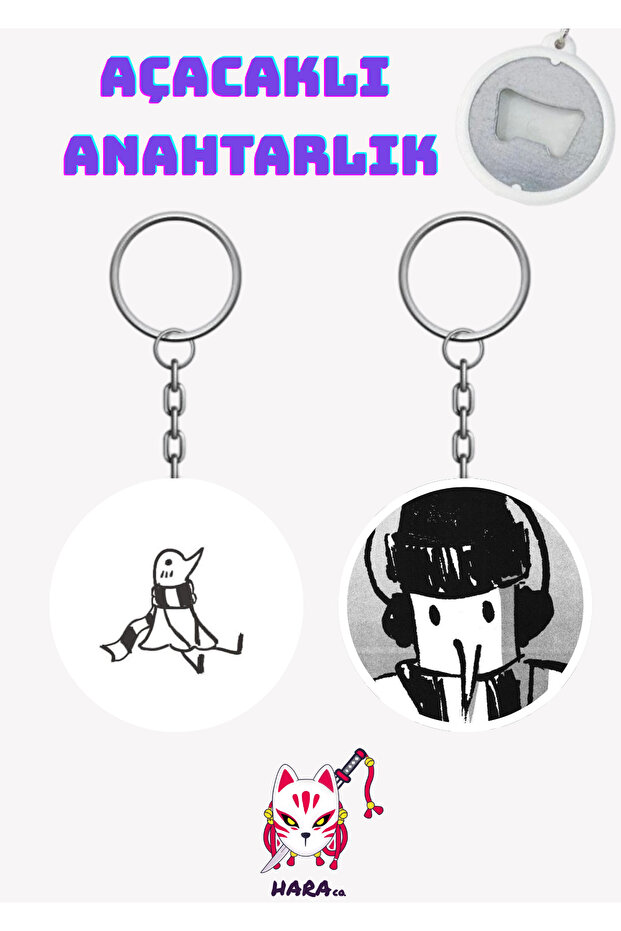 Good Night Punpun Punpun Manga Keychain Opener Set (Set of 2)