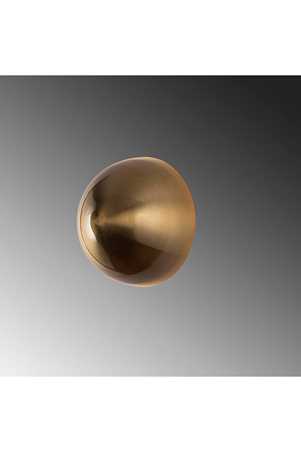 Fungal Rustik Metal Sıvama Tekli Duvar Aplik Çap 20cm,Eskitme Model Ambiyans Aydınlatma FUNGAL-13362 - 7