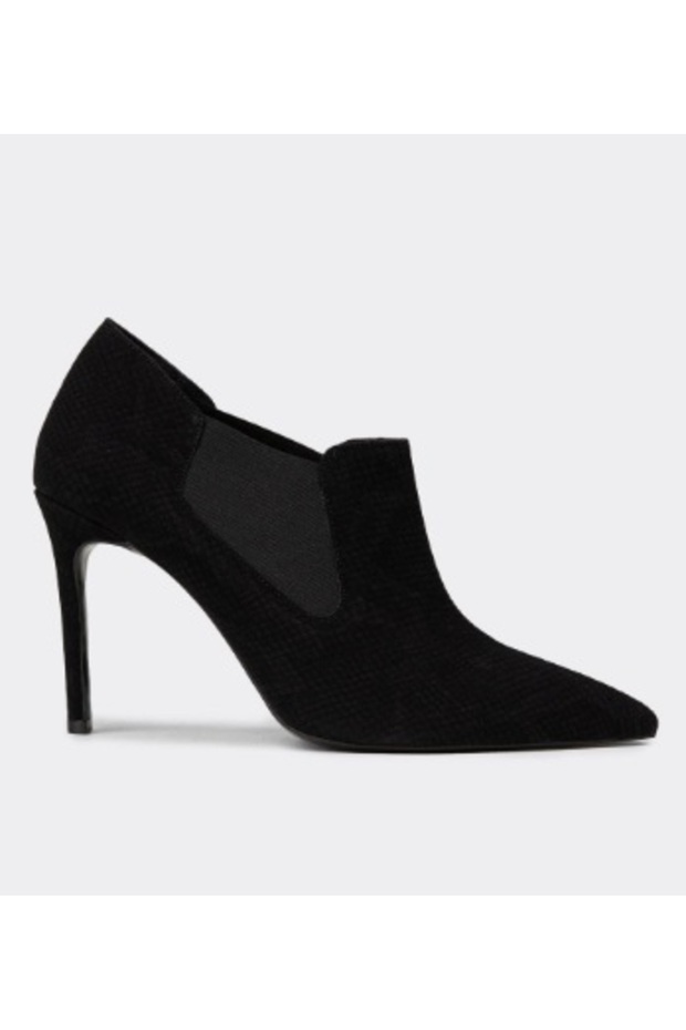 İnce Topuk SivriBurun Şık Botie Zarif Ayakkabı - 1