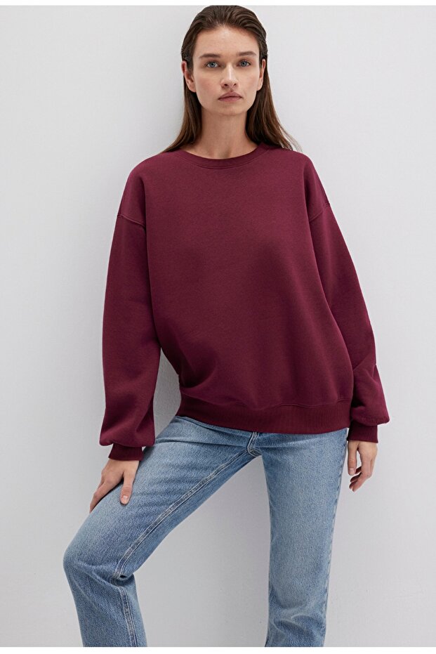 loose fit (bol rahat kesim) basic sweatshirt - 1