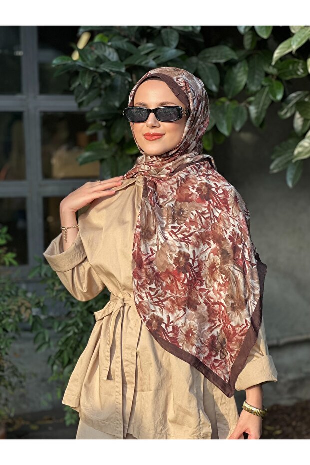 شال كراش من الخيزران المنقوش - 3