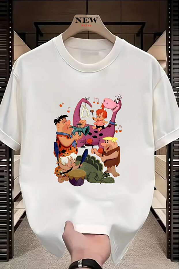 Çakmaktaş Family Printed Unisex Oversized T-Shirt