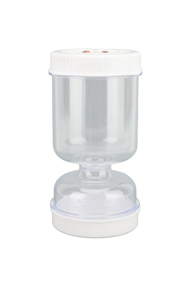 Annadue Pickle Jar, 50oz Dry and Wet Pickle Separation Jar, Leakproof Pickle Separator Jar for Gher - 1